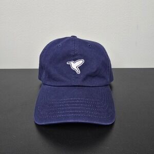 Bird Dogs Hat Cap Mens Strap Back Blue Pink Logo Performance Golf‎ Golfing Prep